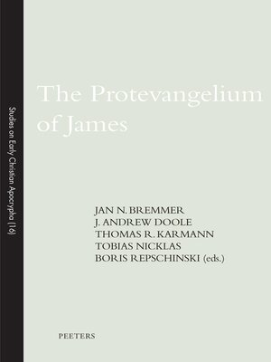 cover image of The Protevangelium of James